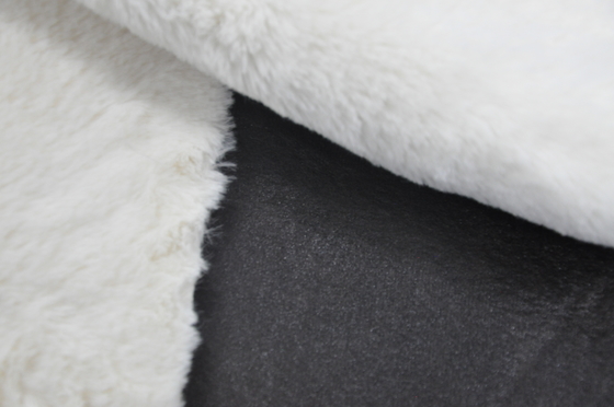 abbigliamento all'aperto casuale dei capelli del coniglio di 410gsm 100%pu