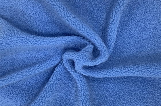 Poliestere 100% 150cm CW o tessuto regolabile di Sherpa del Faux 300gsm