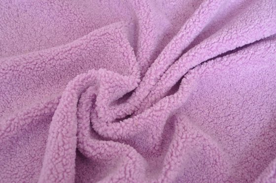 Poliestere dello scuba del jacquard del modello del tessuto tricottato filo di ordito rosa