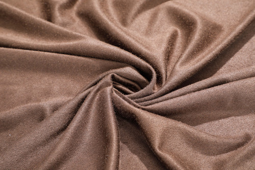 Il Faux di Brown 150cm riveste di pelle il tessuto di Nubuck, pelle scamosciata solida del Faux di Microfiber