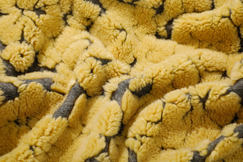 la pelle scamosciata del jacquard di 150cm ha legato il tessuto di Sherpa, la lana Sherpa solido