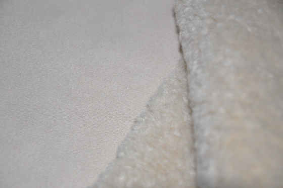 Pelliccia della pelle scamosciata 610gsm di Shu Velveteen Coating Woven Fabric