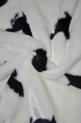 Poliestere 565gsm modellato 150cm del cotone del tessuto del vello della flanella