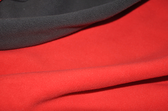 poliestere 340gsm 100% 150cm CW o tessuto polare regolabile del vello