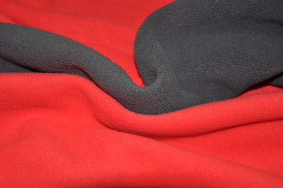 poliestere 340gsm 100% 150cm CW o tessuto polare regolabile del vello