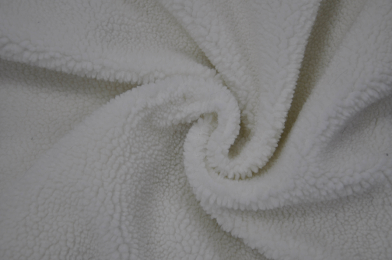 Poliestere 100% 150cm CW o tessuto regolabile di Sherpa del Faux 300gsm