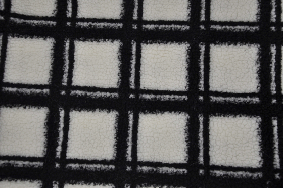 Poliestere 100% 150cm CW o tessuto regolabile di Sherpa del Faux 400gsm