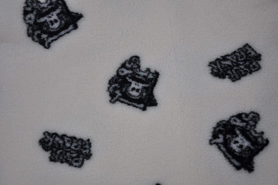 Poliestere 100% 150cm CW o tessuto regolabile di Sherpa del Faux 535gsm