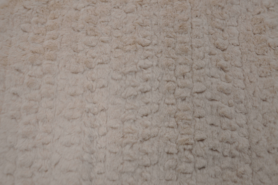Poliestere 100% del tessuto della pelliccia del coniglio del Faux 150cm CW o regolabile