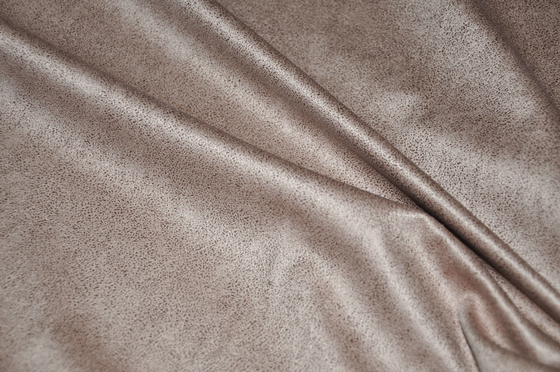 pelle scamosciata della pelle scamosciata 100%Polyester del faux del poliestere della spugna con la tappezzeria del rivestimento 155cm