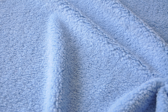 Antibatterico ed Odore-resistente blu, tenendo i vostri indumenti filo di ordito fresco ed igienico hanno tricottato il tessuto riciclato