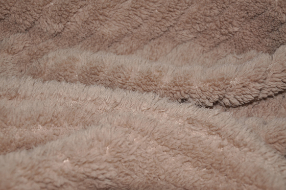 Tessuto delicato e comodo, ineguagliato di Shu Fleece Comfortable Cotton Velvet di calore