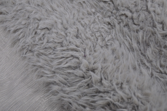 Acrilico mongolo 150cm Shell Garment Showcasing Personality del tessuto della pelliccia e gusto di modo