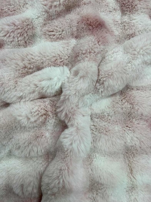 Imitazione rosa bianca di capelli di coniglio Decorazione mobili disponibile