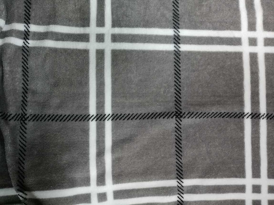 100% poliestere 150cm CW o regolabile tessuto di lana di flannel 210gm