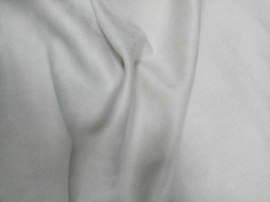 Suede bianco latte a una faccia 295 gm