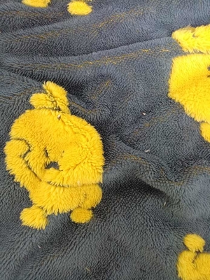 Il velluto di cotone comodo a doppio lato è morbido e comodo
