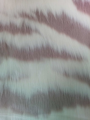 rosa bianco 150cm Capelli lunghi False Fur,Crea calda e lussuosa moda invernale