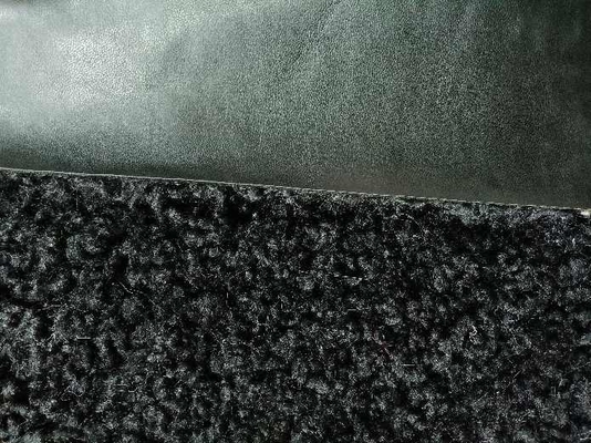 Pelle composita di lana di agnello ricci nera&amp;870gm